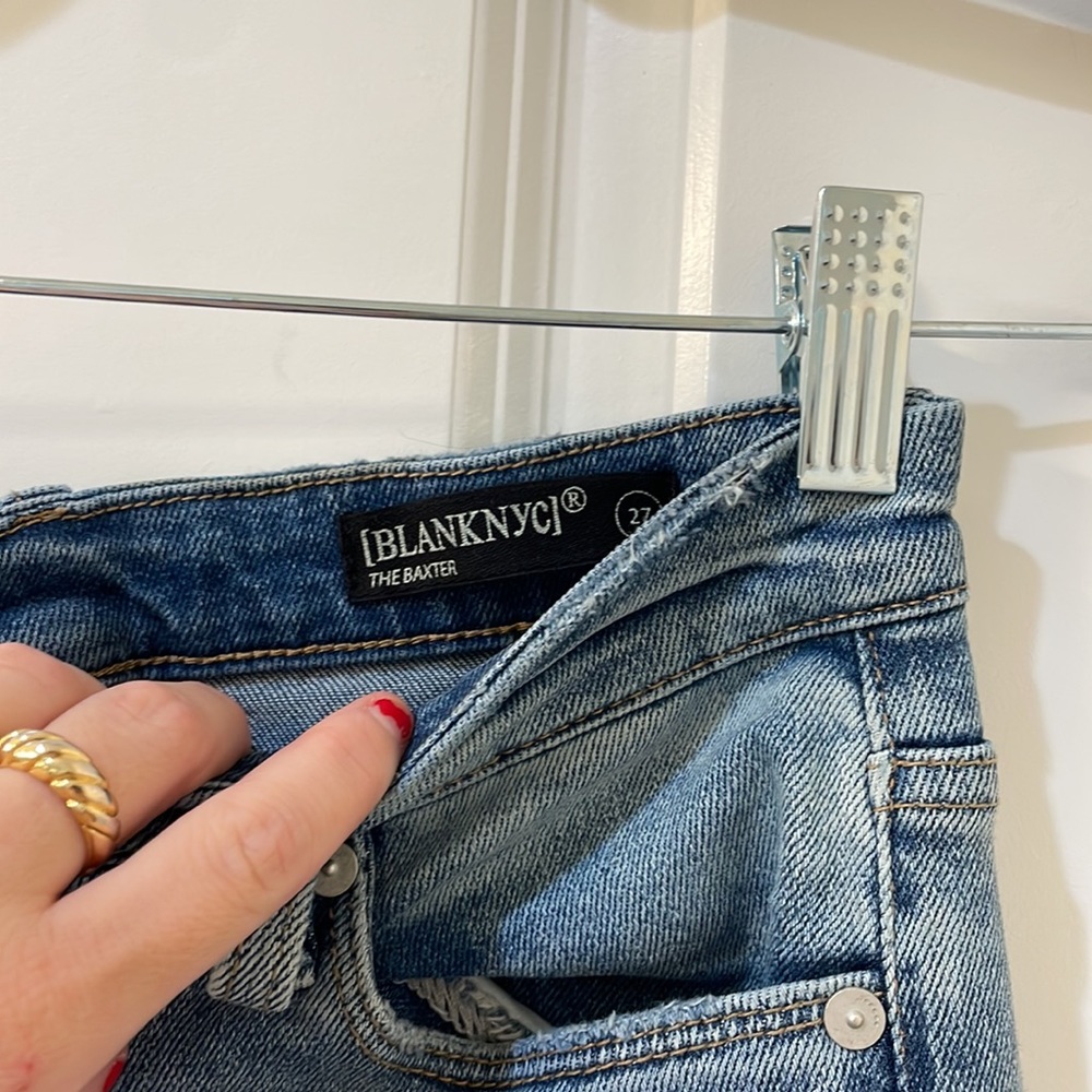 BLANK NYC The Baxter denim size 27 - Picture 2 of 4
